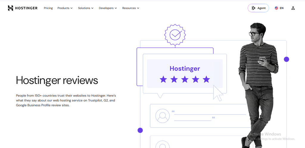 Hostinger review scorecard